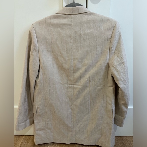 lightweight pinstripe blazer (xs) - Picture 3 of 4